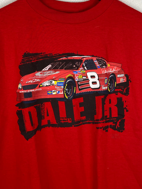 Load image into Gallery viewer, VTG Dale Earnhardt Jr Red Race Car Tee Sz M
