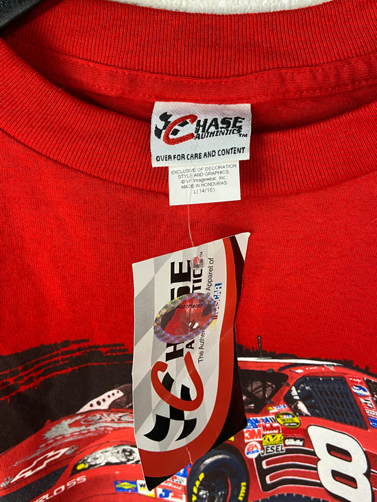 Load image into Gallery viewer, VTG Dale Earnhardt Jr Red Race Car Tee Sz M
