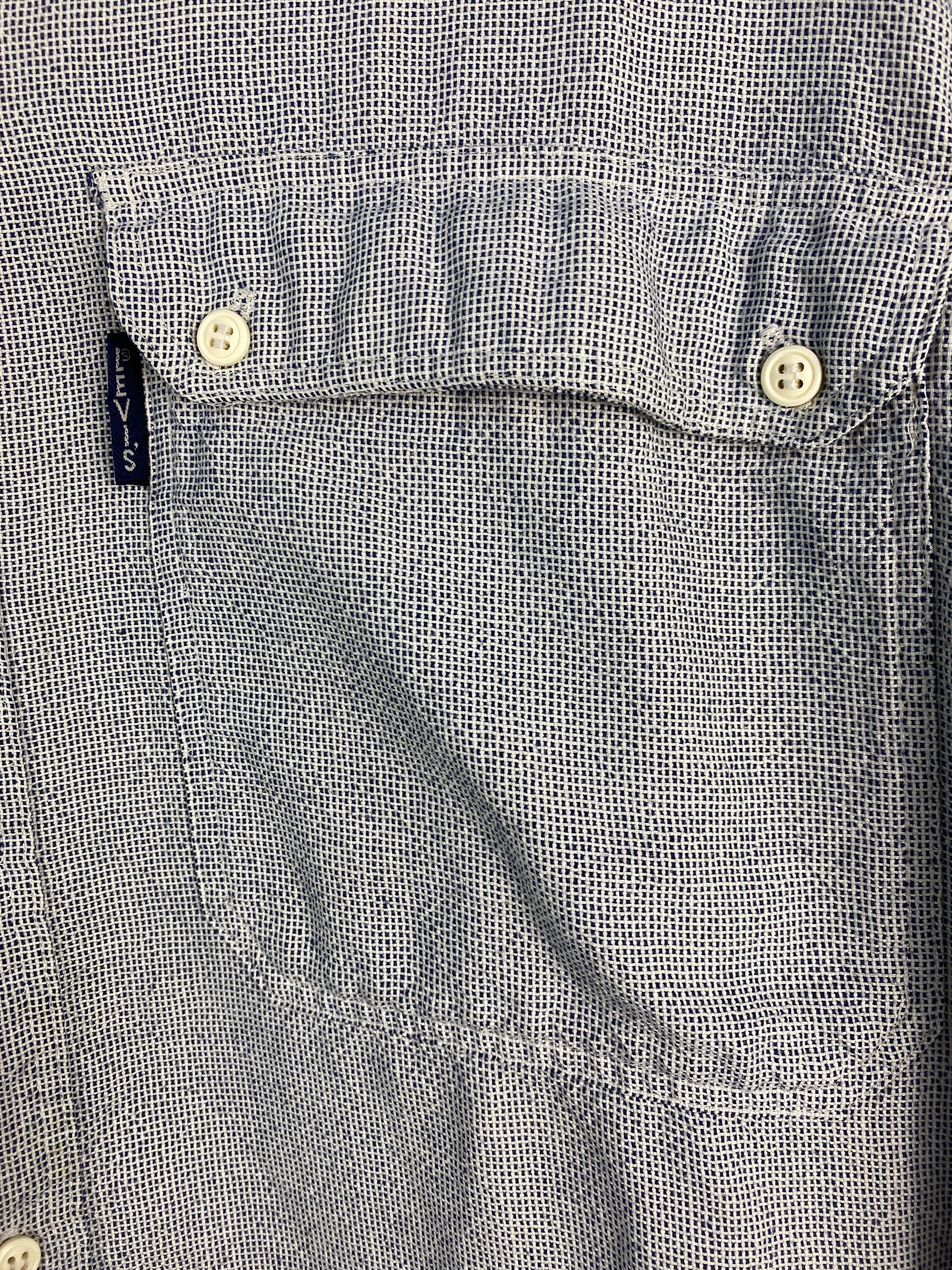 VTG Levi's Silver Tab Button Up Shirt Sz L/XL