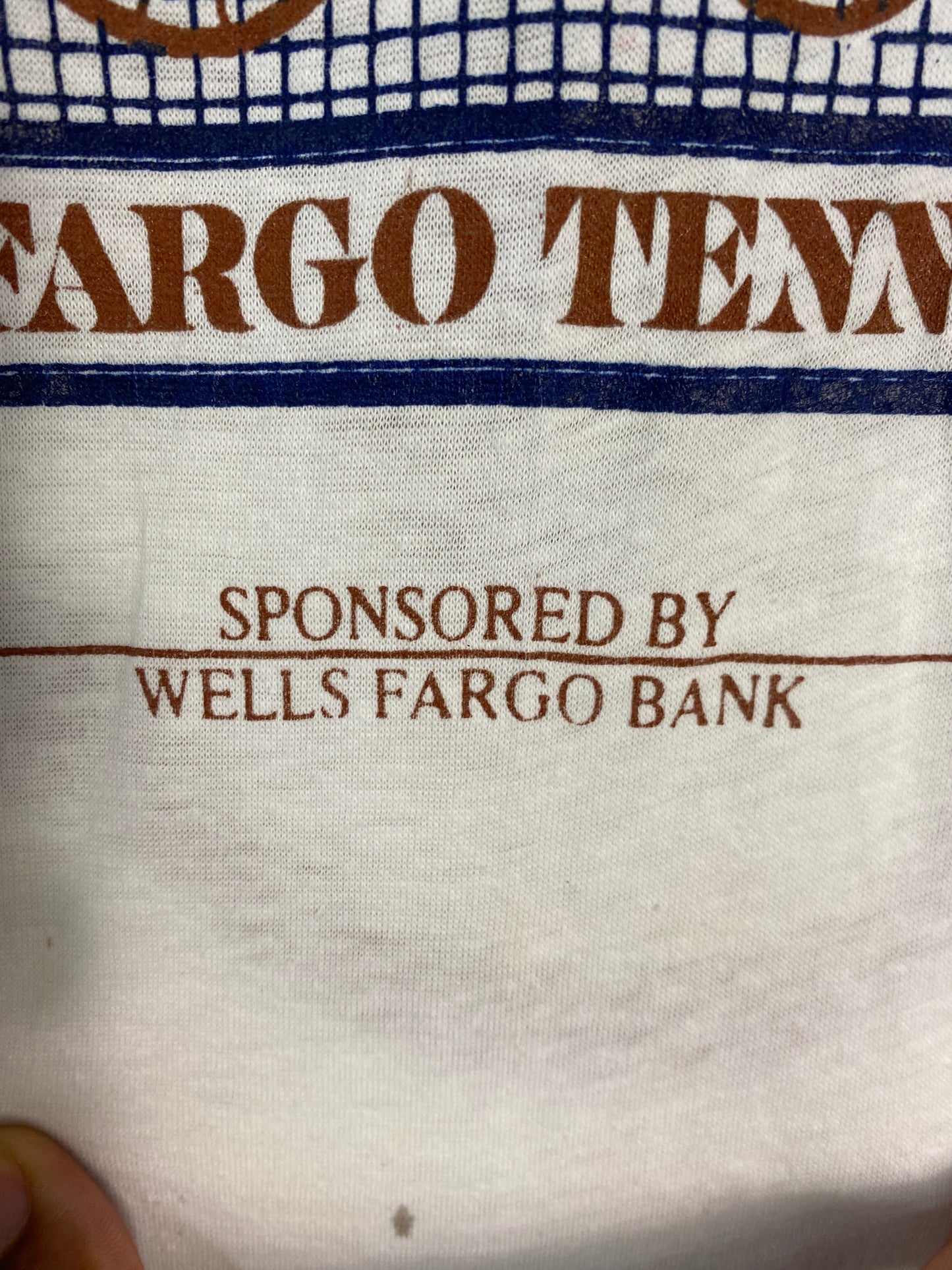 VTG Wells Fargo Tennis Open Tee Sz M