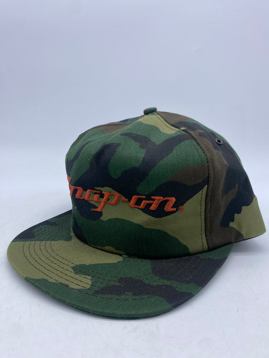 Load image into Gallery viewer, Camo Snap-On Hat

