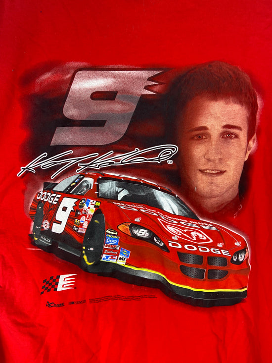 Load image into Gallery viewer, VTG Kasey Kahne #9 Red Racing Tee Sz XL
