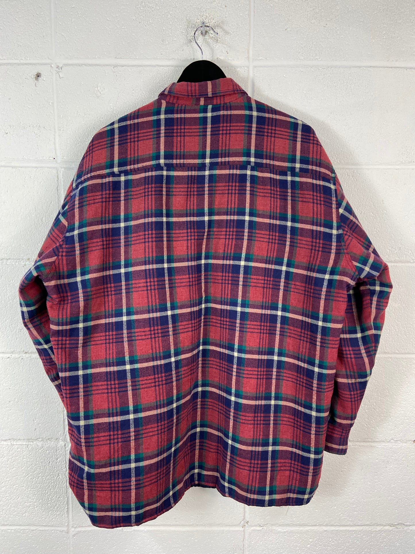 VTG Grand Banks Outfitters Plaid Shacket Button Up Sz XL/2XL