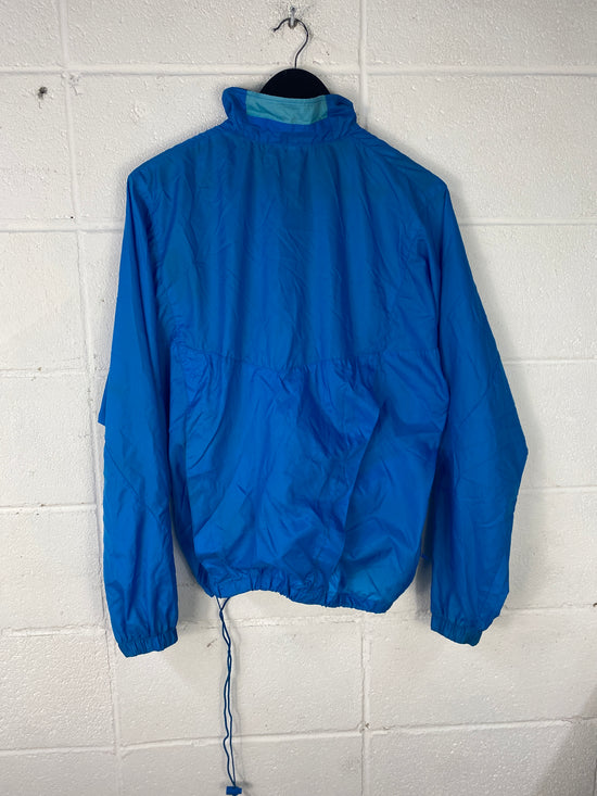 Load image into Gallery viewer, VTG Two Tone Blue Nike Track Jacket Sz M
