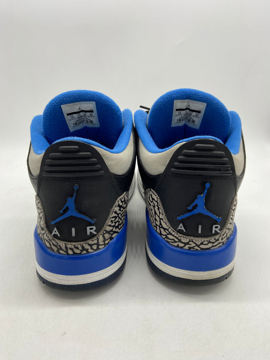 Preowned Air Jordan 3 Sport Blue Sz 11.5M/13W