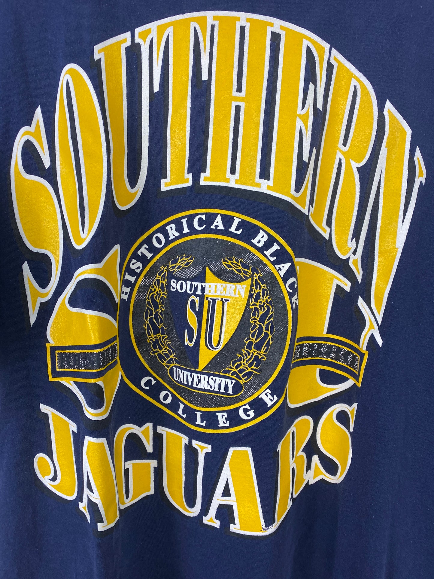 Load image into Gallery viewer, VTG Southern Jaguars HBCU Tee Sz XXL
