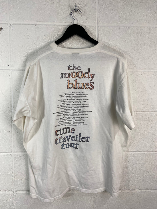 VTG The Moody Blues Time Traveler Tour Tee Sz XL/2XL