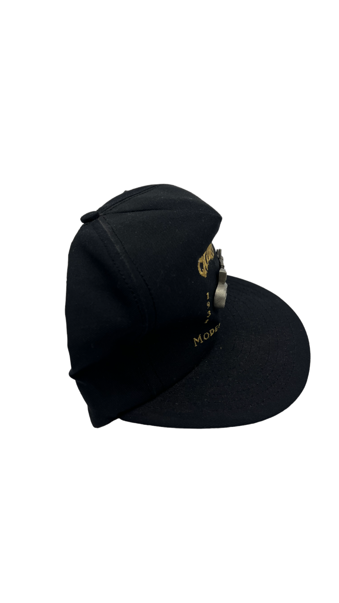 VTG Caterpillar Pewter Louisville Mfg Co Snapback Hat
