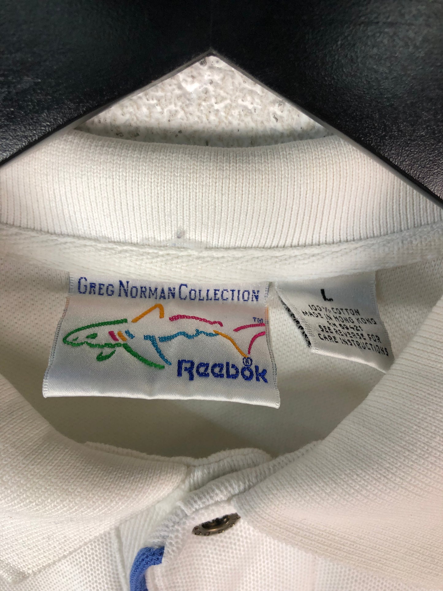 Load image into Gallery viewer, VTG Greg Norman Collection Reebok Shirt Sz L
