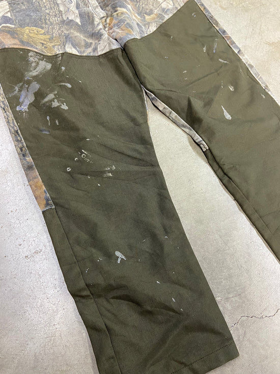 VTG Wrangler Brush Green Camo Pants Sz 42x29