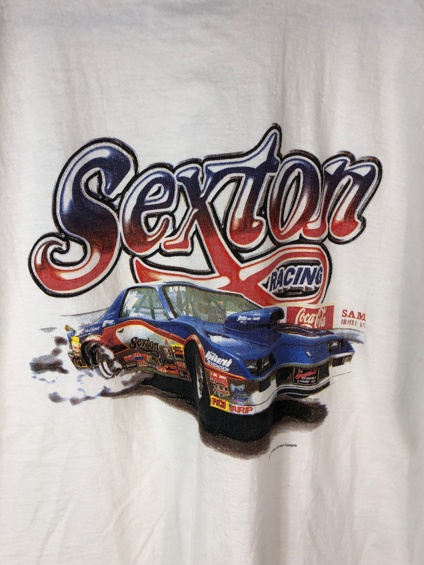 Load image into Gallery viewer, VTG Sexton Racing 01 Tee Sz XXL
