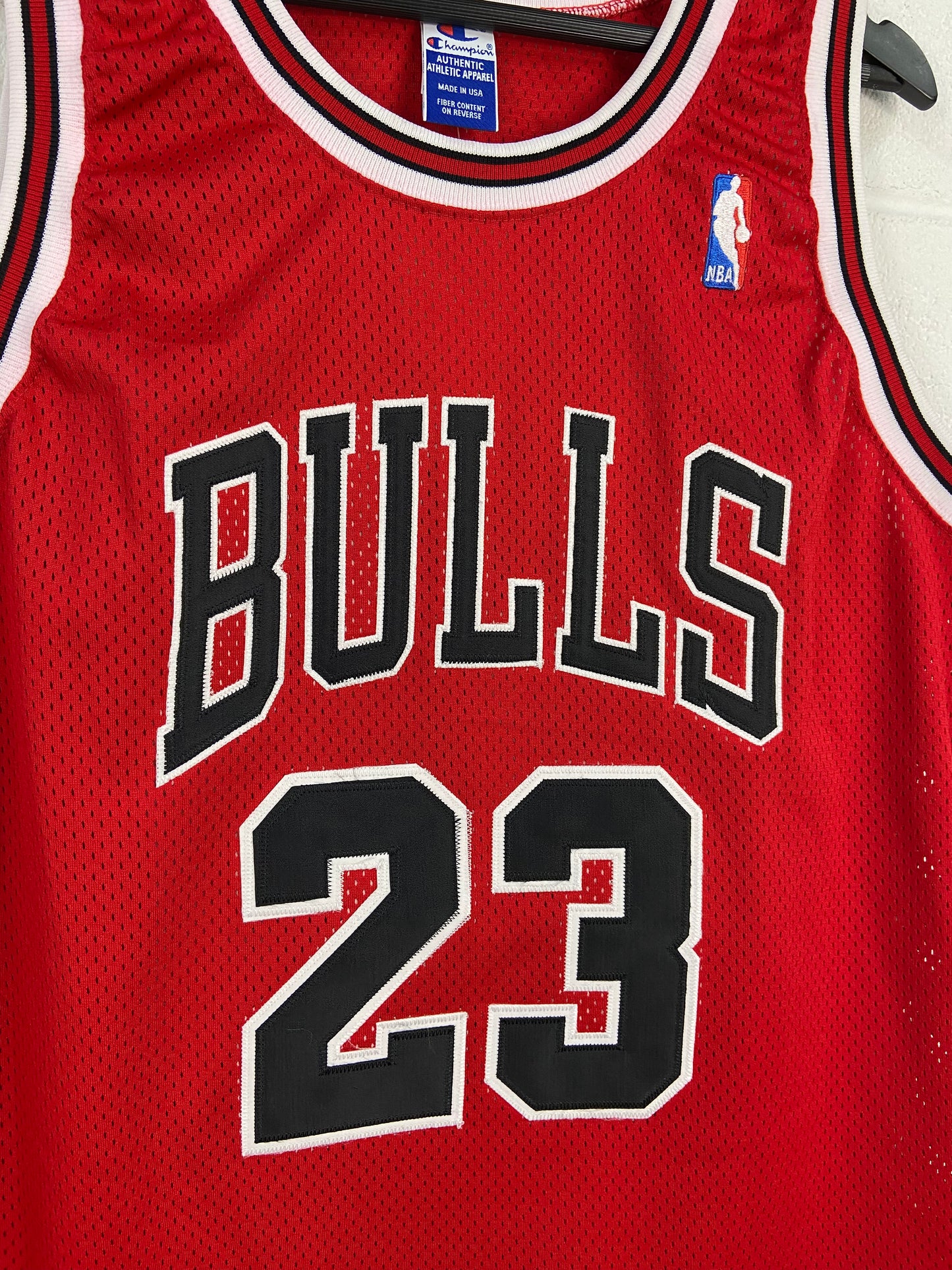 Vintage Chicago Bulls Michael Jordan Champion Jersey Sz. XL