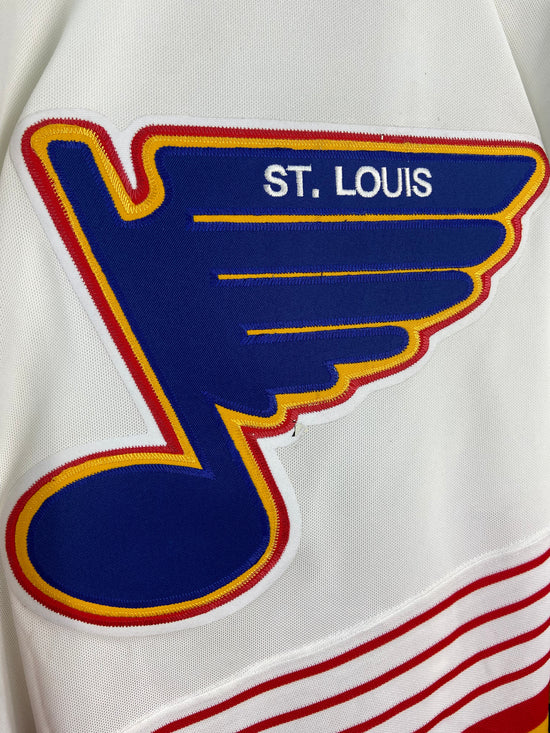 Load image into Gallery viewer, VTG St. Louis Blues NHL CCM Hockey Jersey Sz XXL
