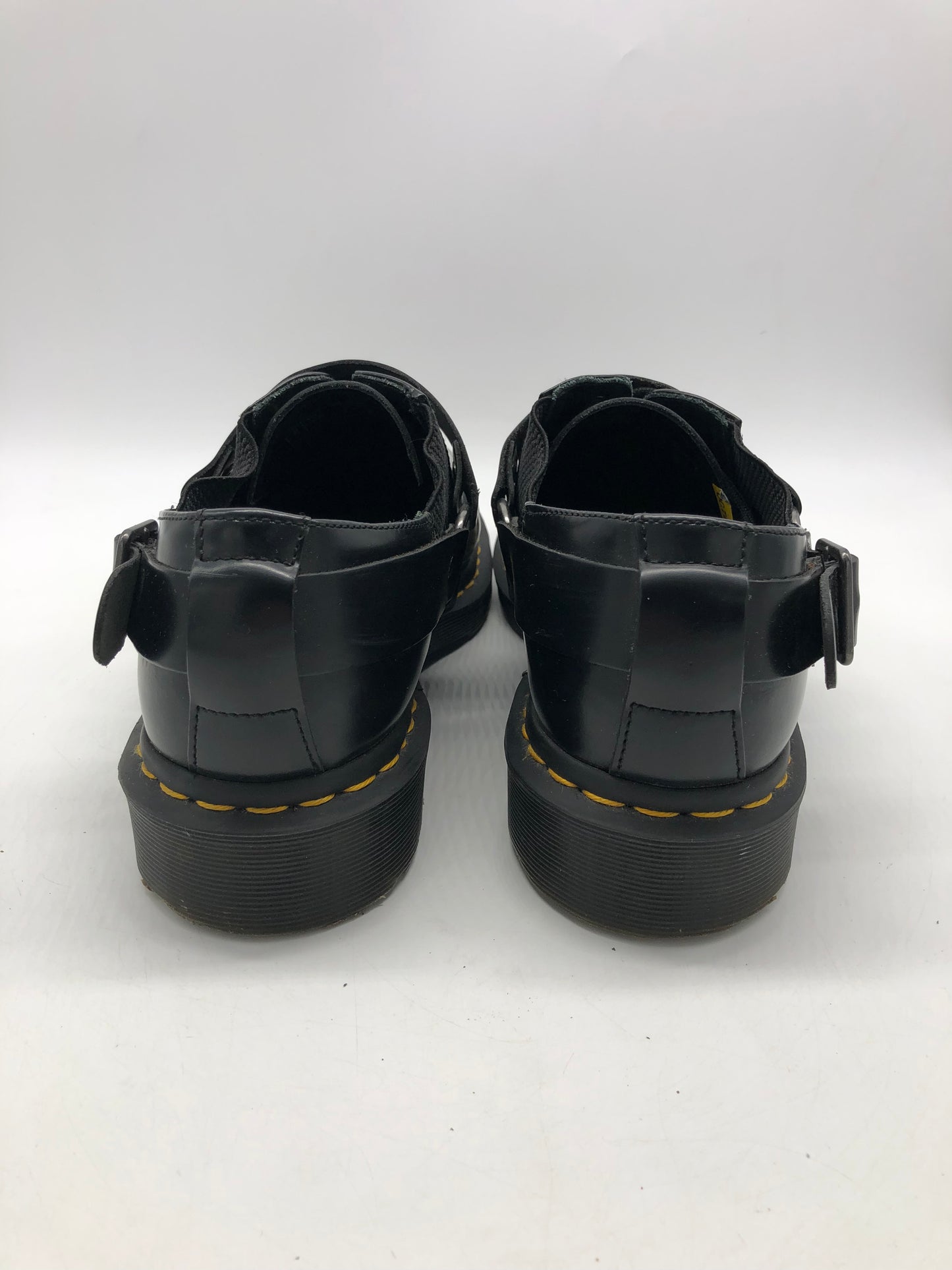 Preowned Dr. Martens Buckle Derby Boots Sz 10M/11.5W