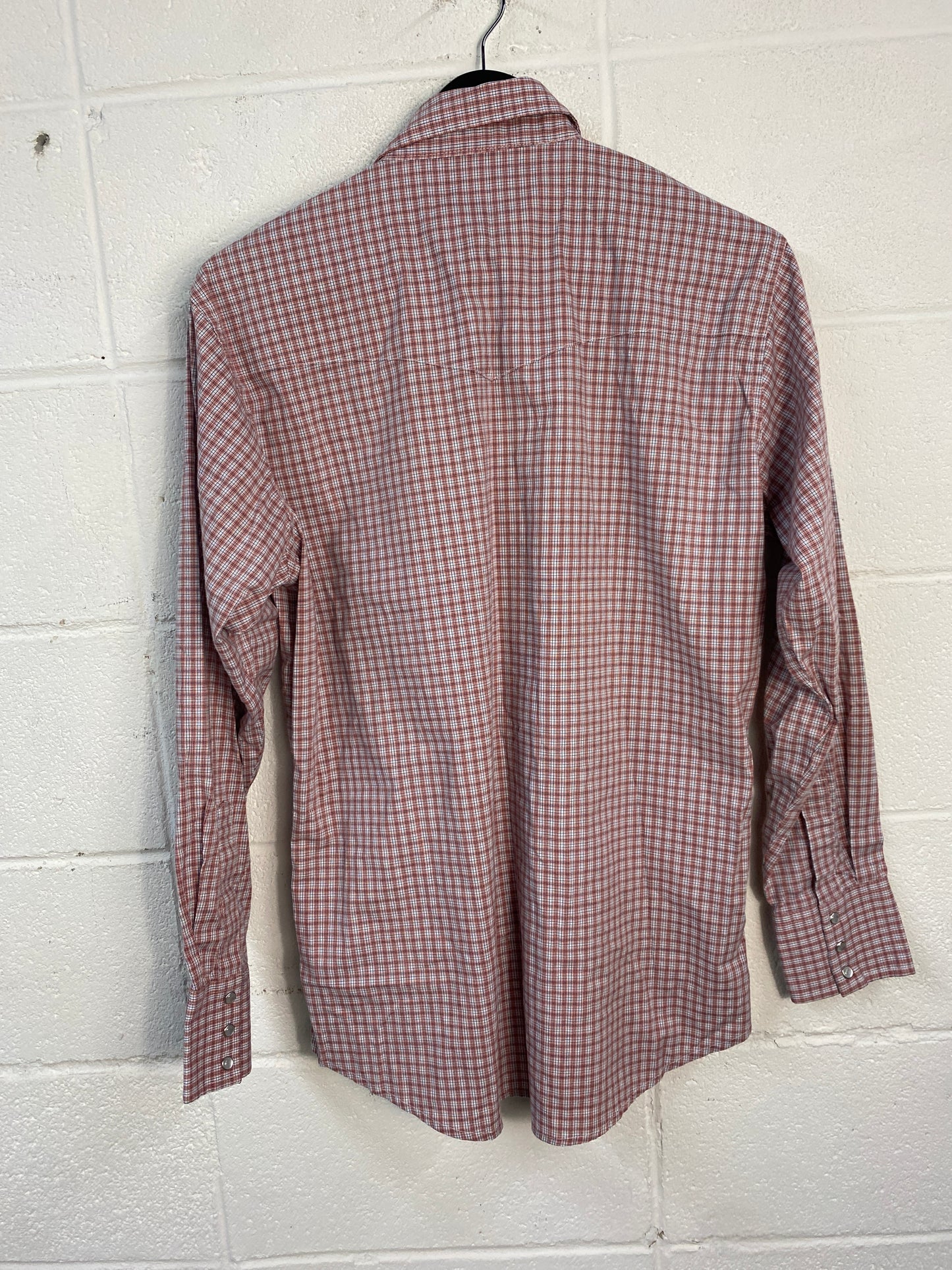 Load image into Gallery viewer, VTG Wrangler Button-up Shirt Sz L
