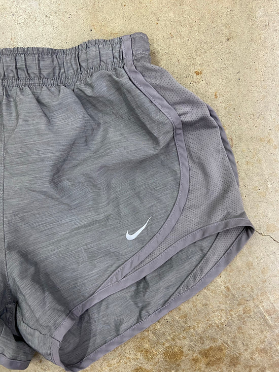 Wmns Nike Dri-Fit Dark Grey Running Shorts Sz XS