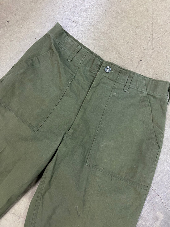 VTG Military Olive Green Pants Sz 34x29