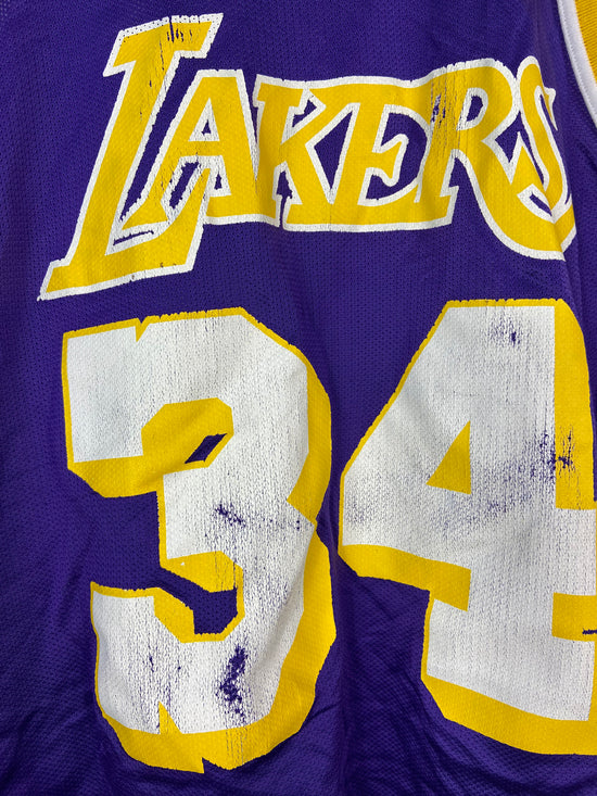 VTG Champion Lakers Shaquille O'Neal Jersey Sz M