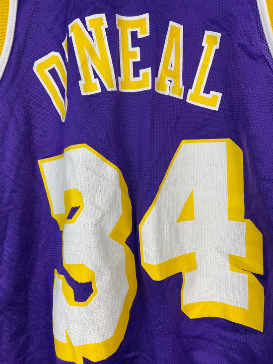 VTG Champion Lakers Shaquille O'Neal Jersey Sz M