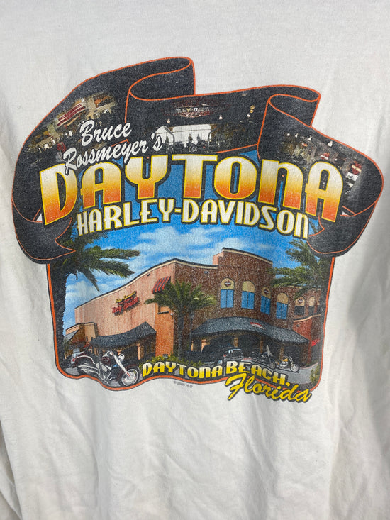 VTG Harley Davidson Newsgirl Daytona L/S Shirt Sz L