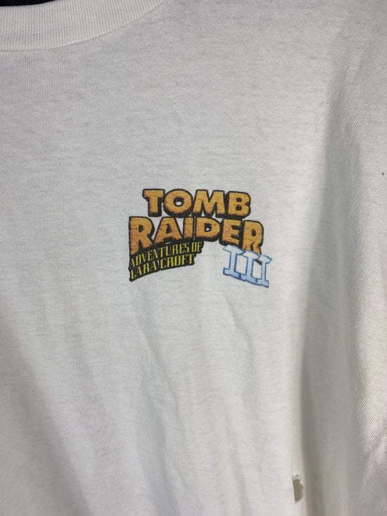 Load image into Gallery viewer, Vtg Tomb Raider 3 Double Sided Tee Sz XL

