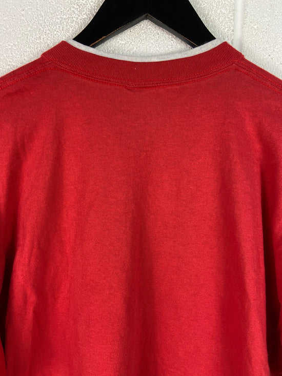 VTG St. Louis Cardinals Red 1990 Double Layer Tee Sz XL
