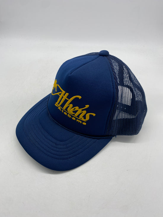 VTG Athens Alabama Blue & Yellow Trucker Hat