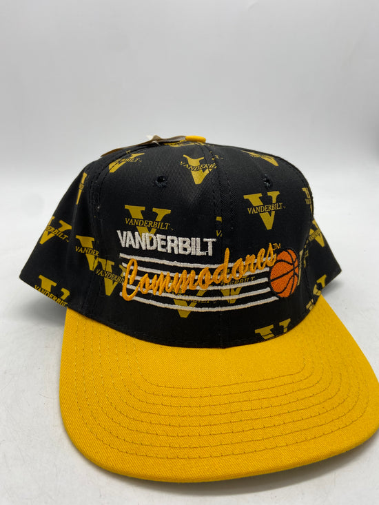 VTG Vanderbilt Basketball Monogram Logo Snapback