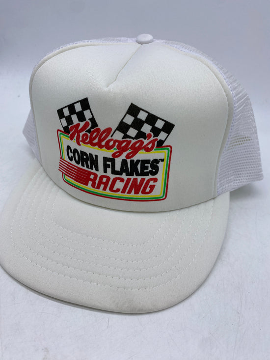 VTG Kelloggs Racing White Trucker Hat