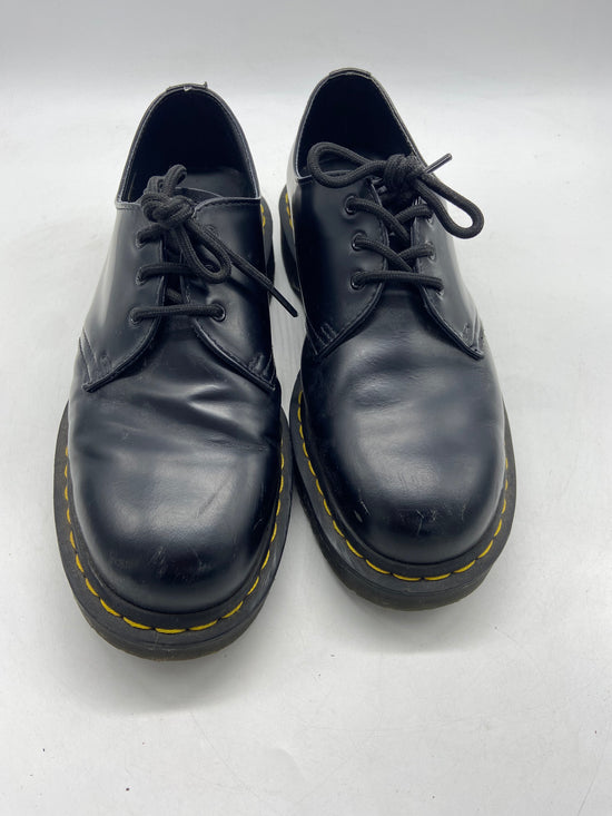 Preowned Dr. Martens 1461 Bex Black Smooth Sz 9M/11.5W