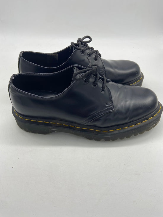Preowned Dr. Martens 1461 Bex Black Smooth Sz 9M/11.5W