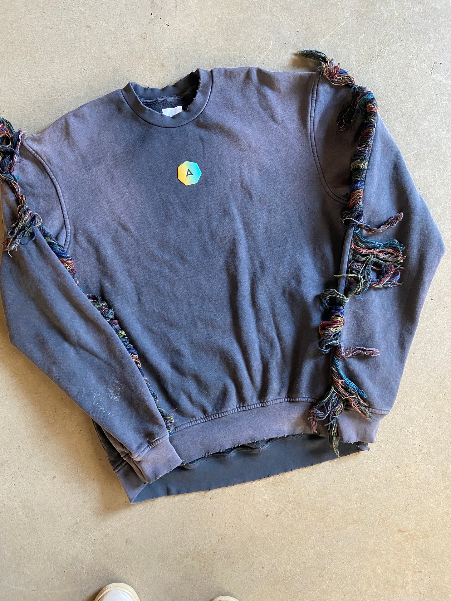 Alchemist Fringe Sweater Sz XL