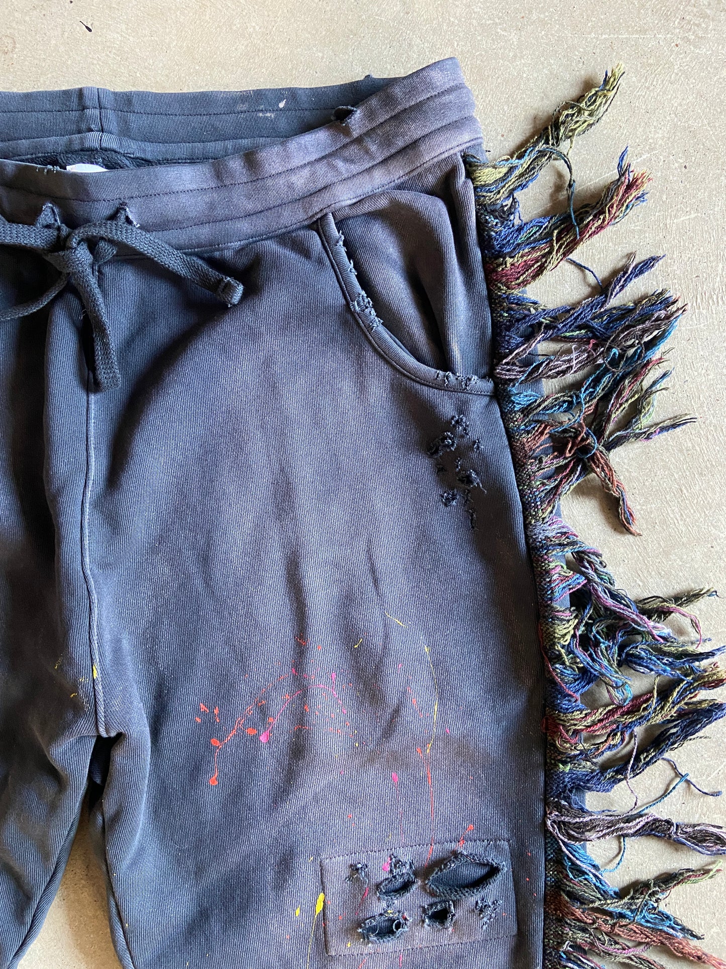 Alchemist Fringe Sweatpants Sz XXL