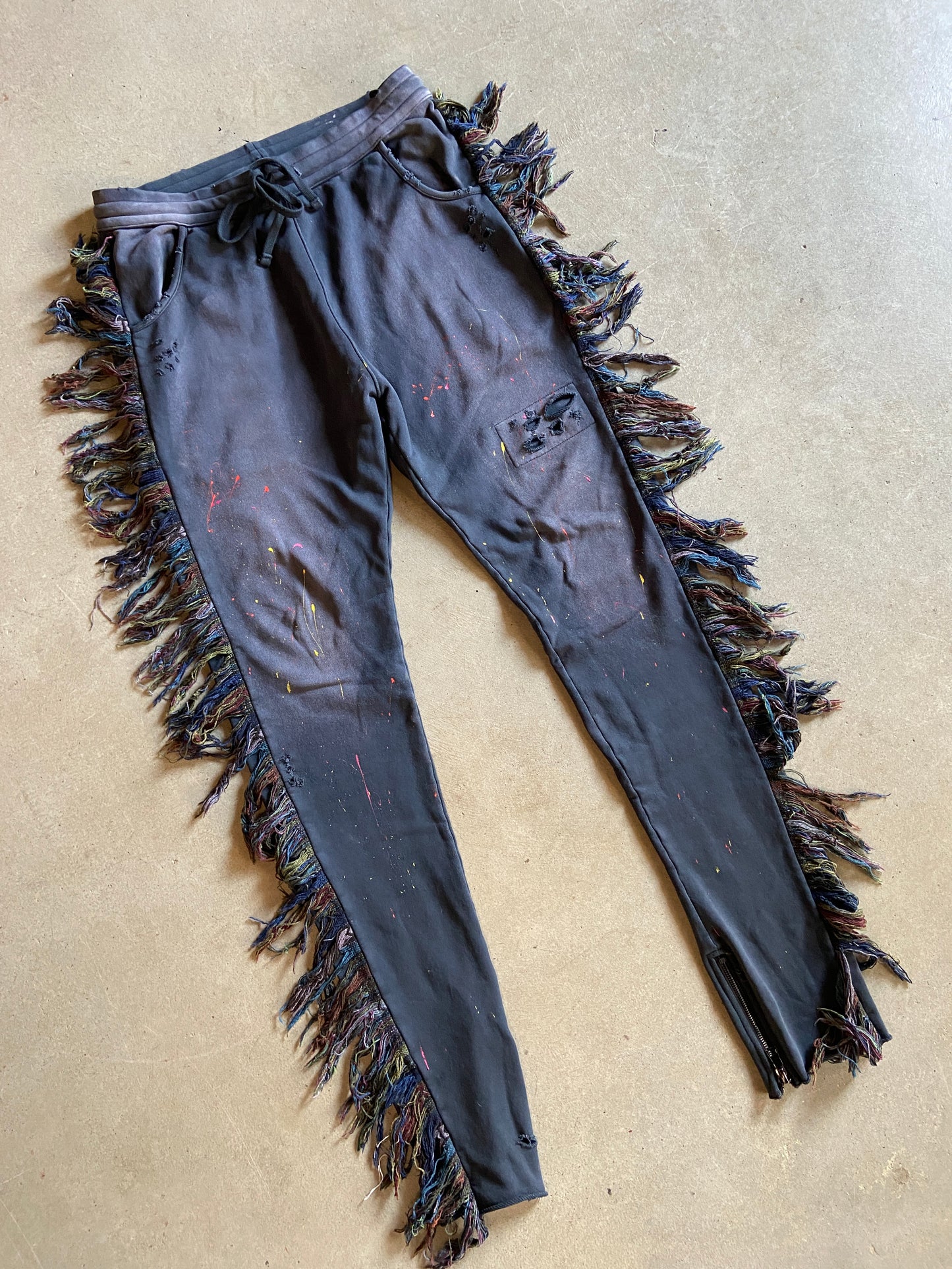 Alchemist Fringe Sweatpants Sz XXL