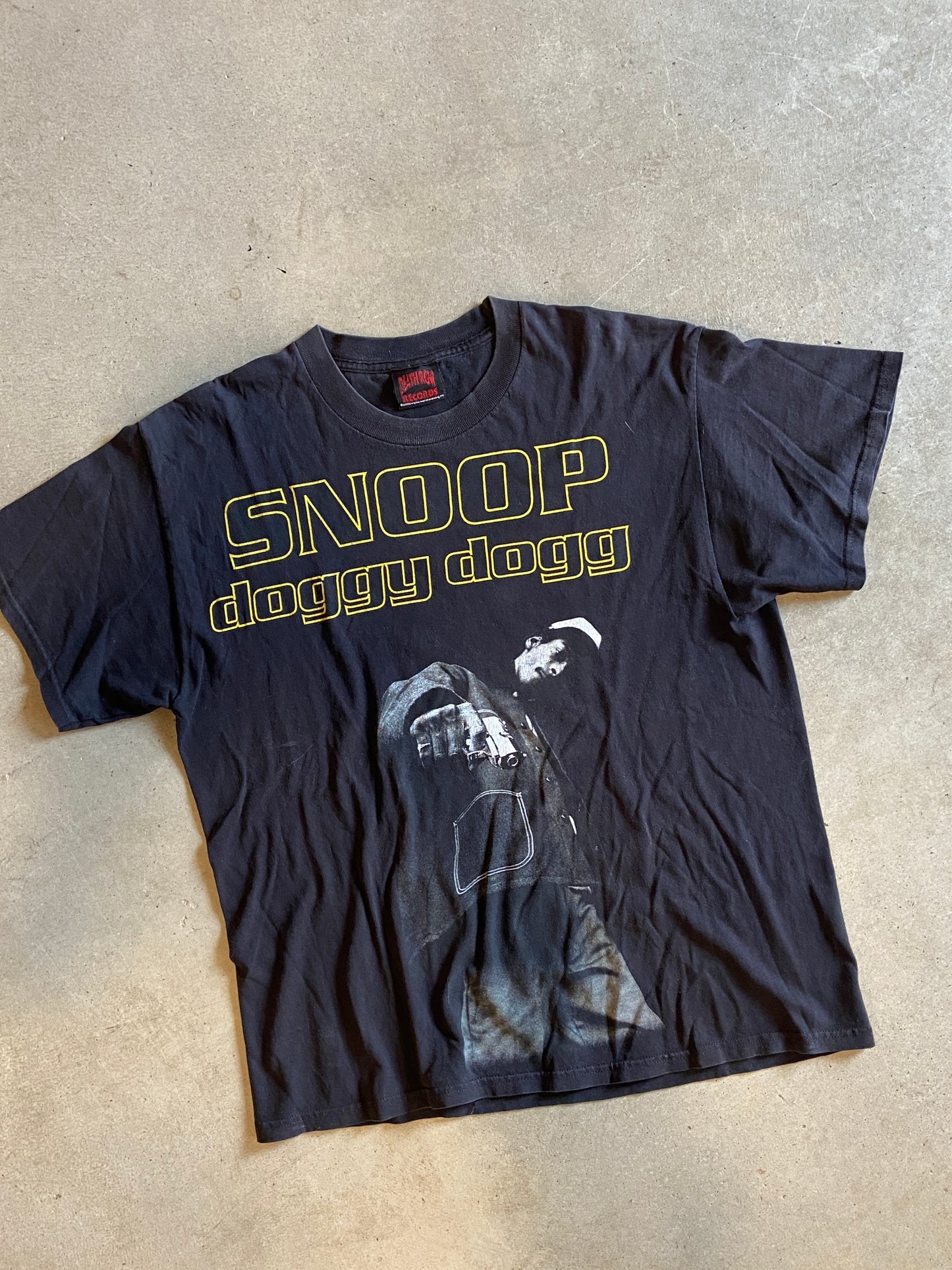 VTG Snoop Dogg Death Row Records Tee Sz XL