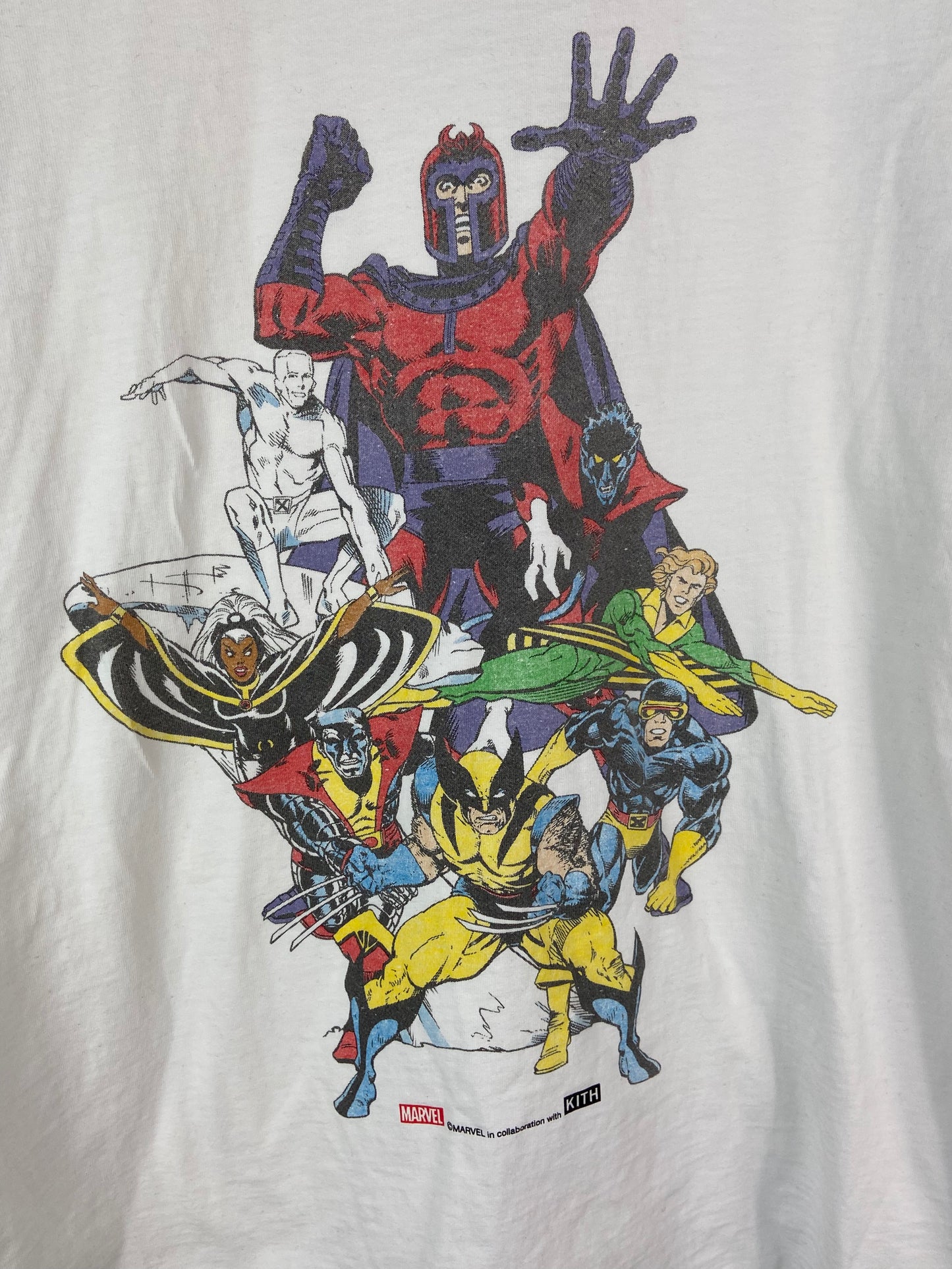 Load image into Gallery viewer, Kith Marvel X-Men Retro Comic Tee Sz L
