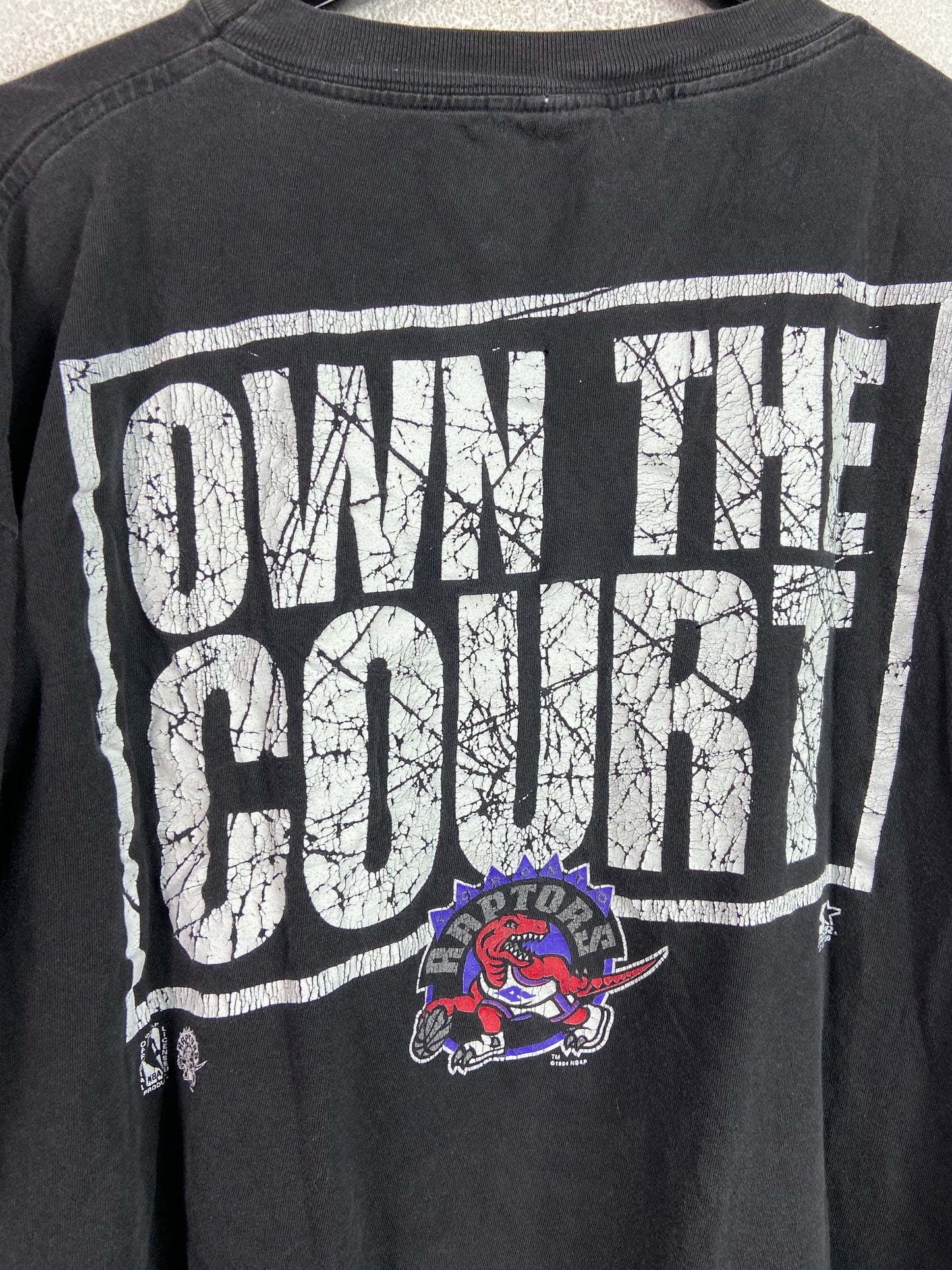 VTG Toronto Raptors Own The Court Starter Tee Sz XL/2XL