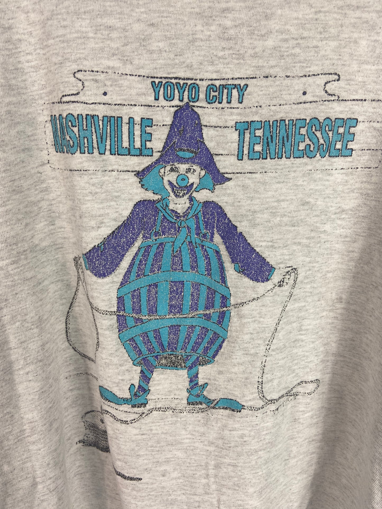 VTG Yo Yo City Nashville Tee Sz L