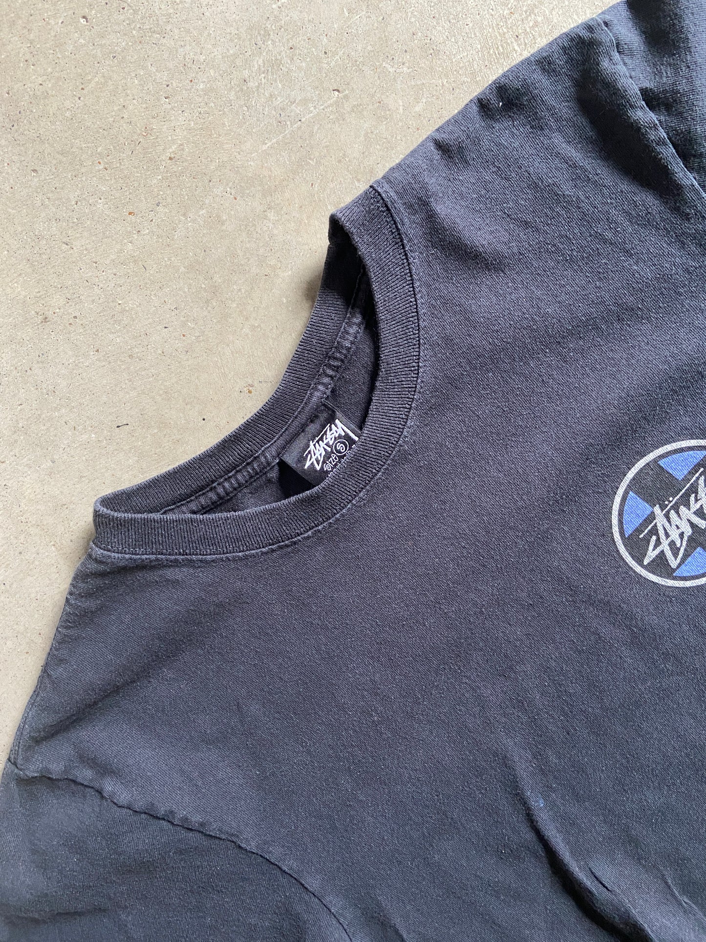Stussy Cross Logo Tee Sz S