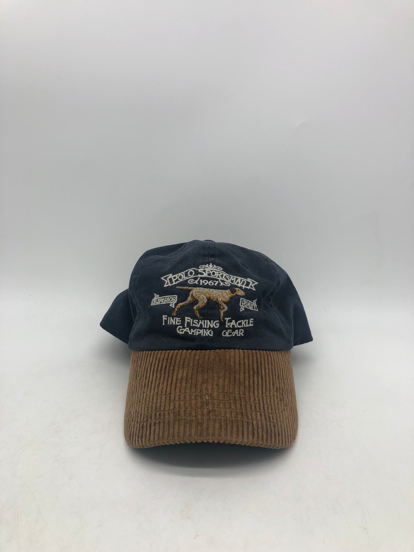 Load image into Gallery viewer, Polo Sportsman &amp;quot;Fine Fishing/Tackle/Camping Gear&amp;quot; Hat
