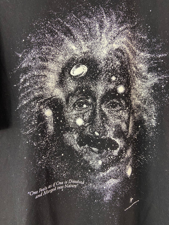 Load image into Gallery viewer, Vtg Glow in The Dark Albert Einstein Tee Sz XL
