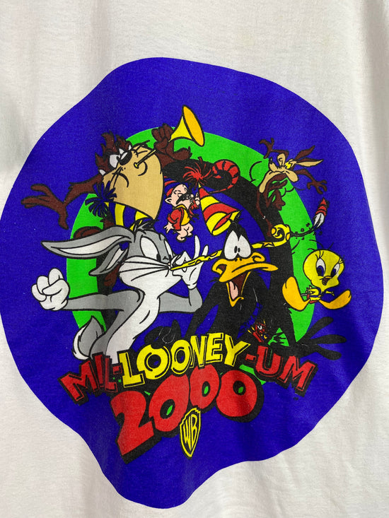Vtg Looney Tunes "Millooneyum" Tee Sz M