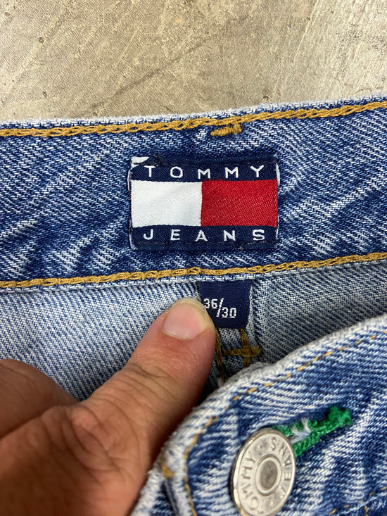 Vtg Tommy Jeans Straight Leg Jeans Sz 36x30