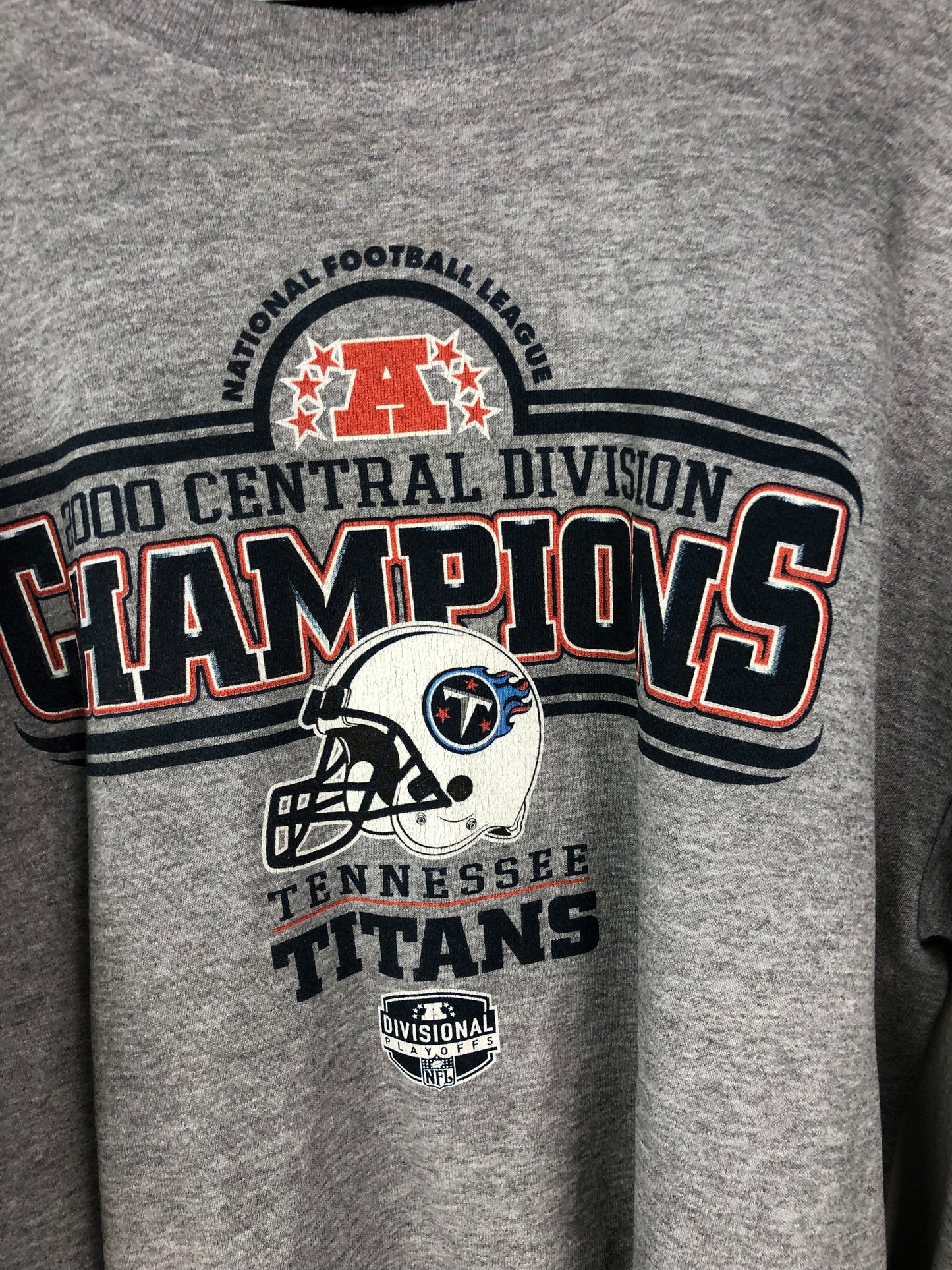 Load image into Gallery viewer, VTG Tennessee Titans 2000 AFC Champions Crewneck Sz XL

