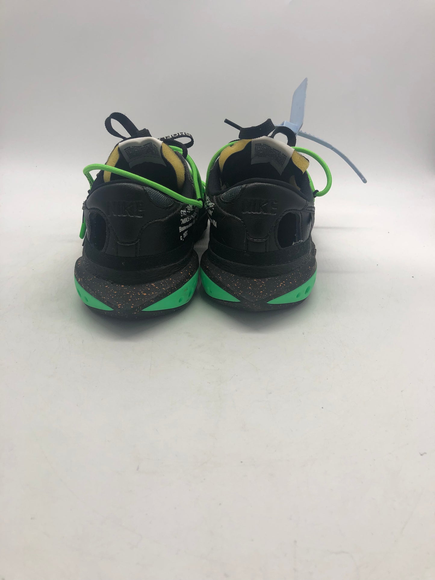 Load image into Gallery viewer, Preowned Off-White Blazer Lows &amp;#39;77 Black-Electro Sz 8
