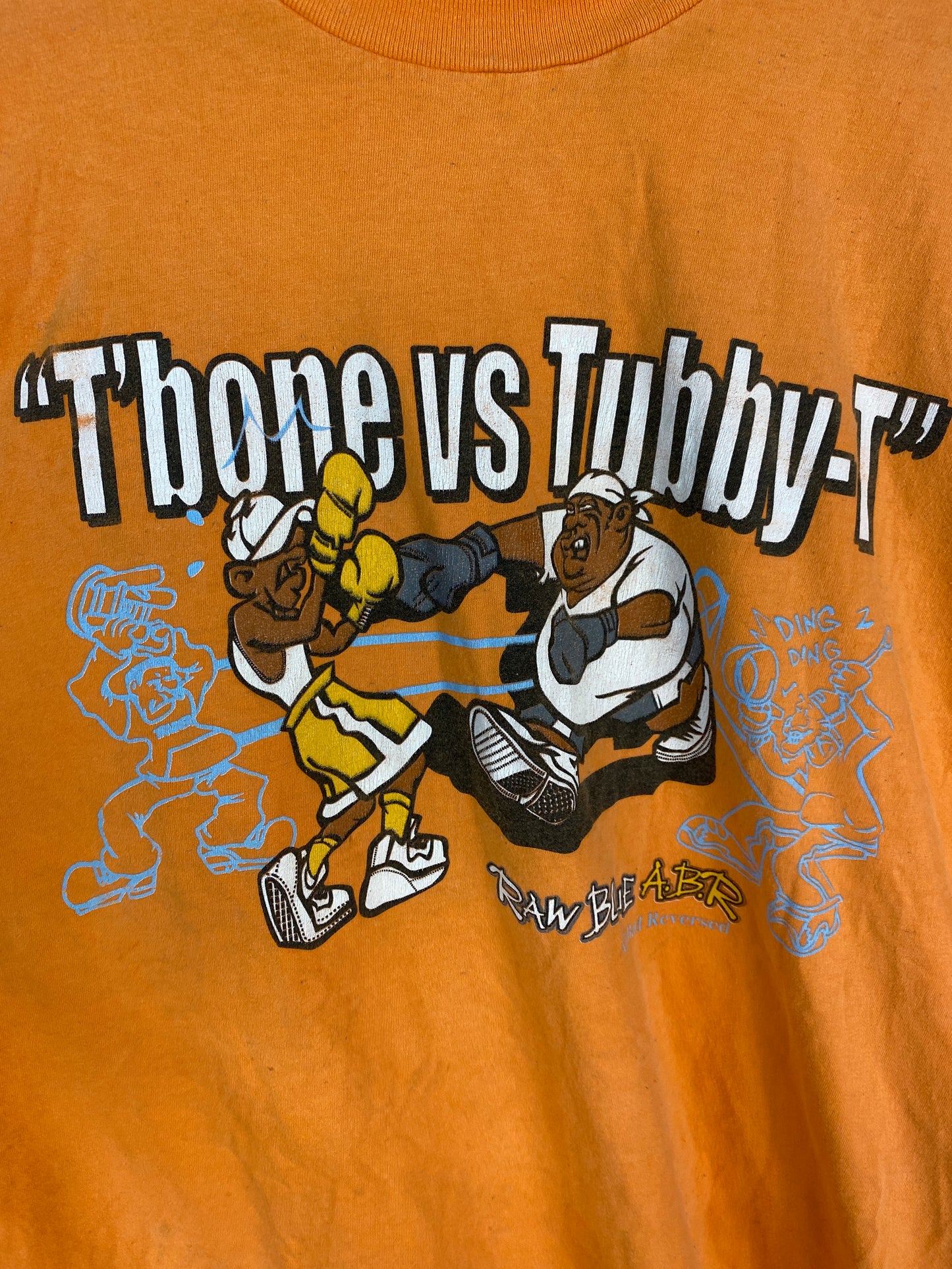 Load image into Gallery viewer, VTG T Bone vs Tubby T Tee Sz XXL
