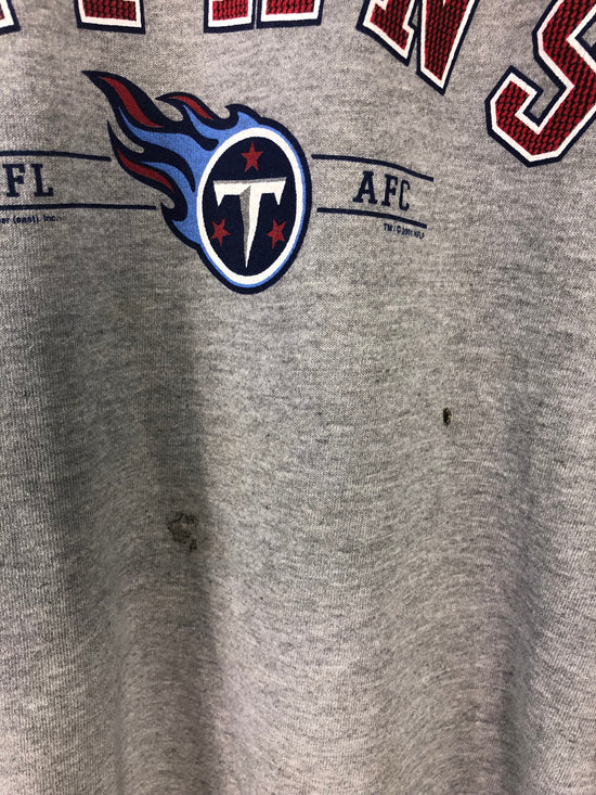 Load image into Gallery viewer, VTG 01 AFC Tennessee Titans Crewneck Sz M/L
