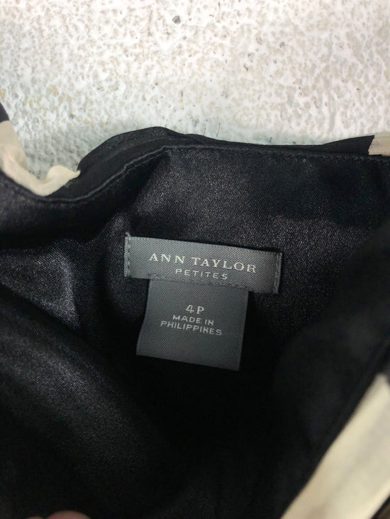 Ann Taylor Strapless  A-Line Polka Dot Dress Sz  S