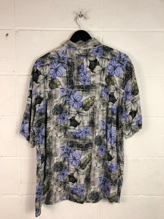 VTG Caribbean Joe Island Supply Hawaiian Shirt Sz XL