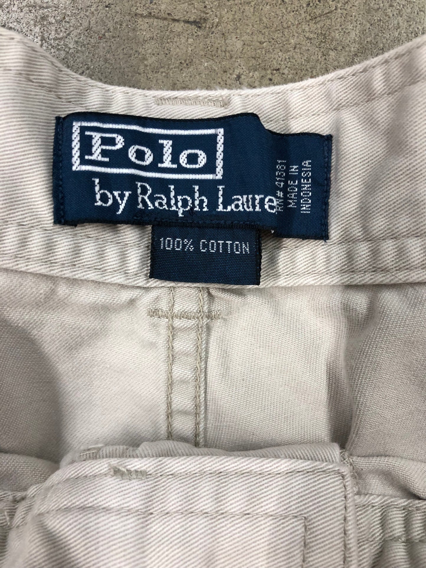 VTG Ralph Lauren Classic Polo Chino Shorts Sz 36x11